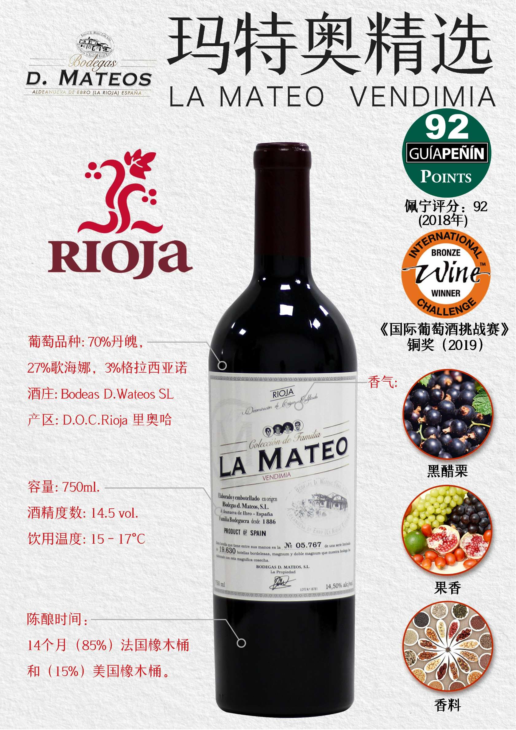 玛特奥精选红葡萄酒