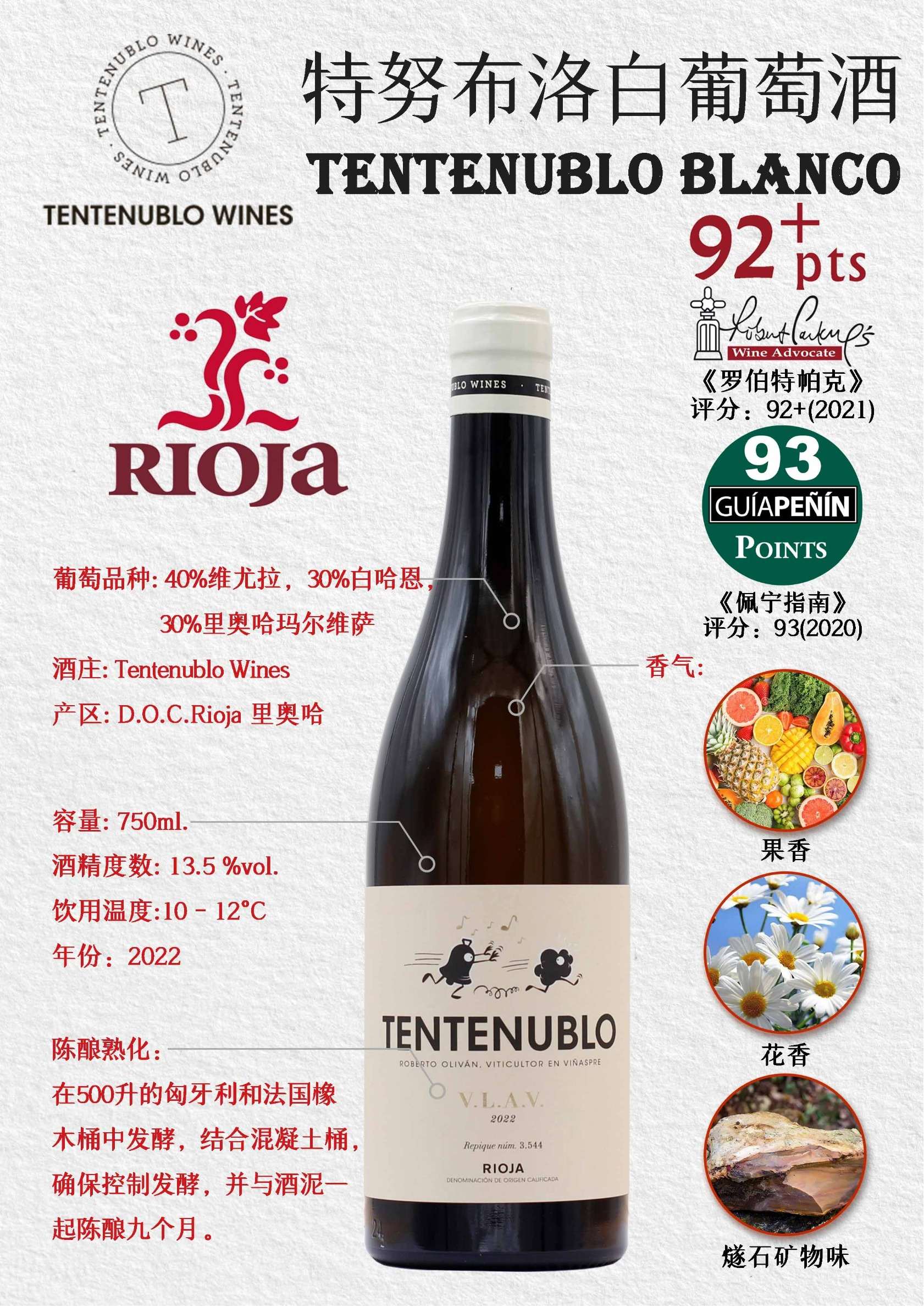 特努布洛白葡萄酒