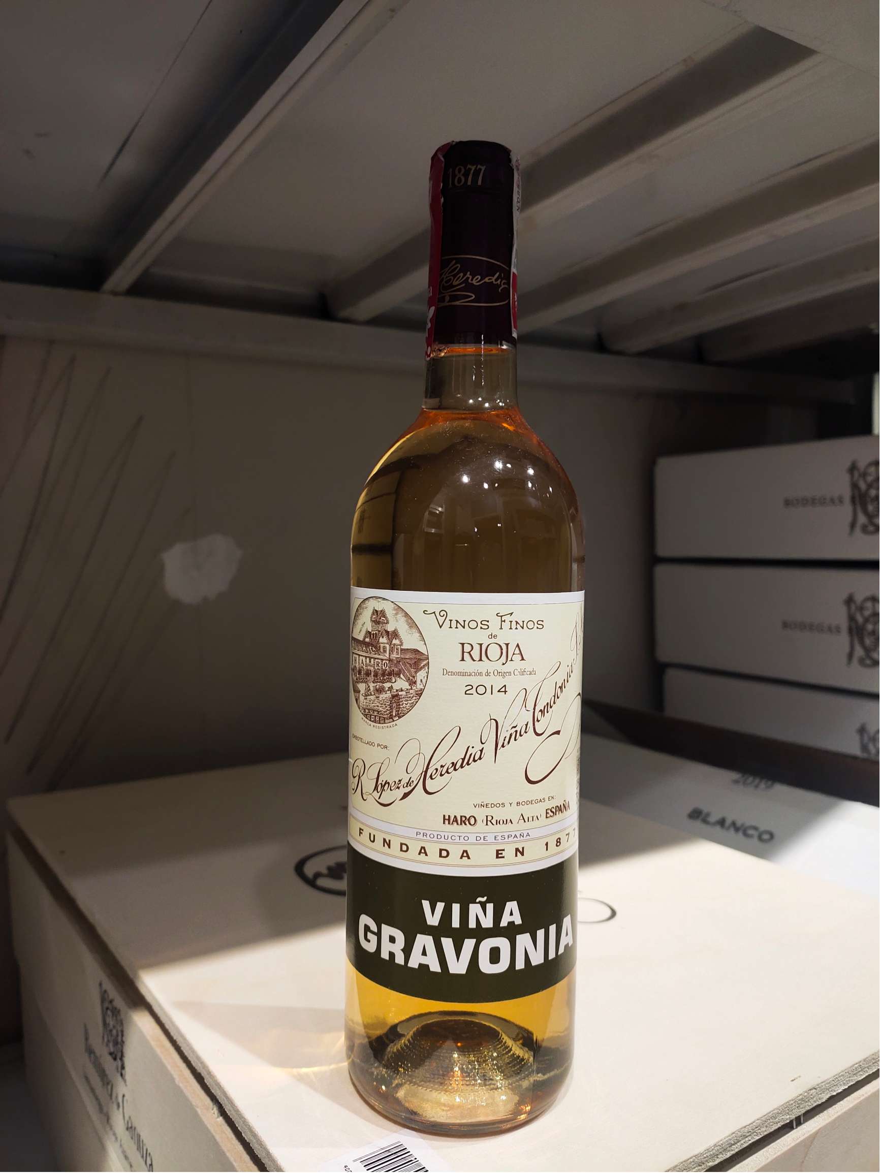 高埠园里奥哈陈酿干白葡萄酒