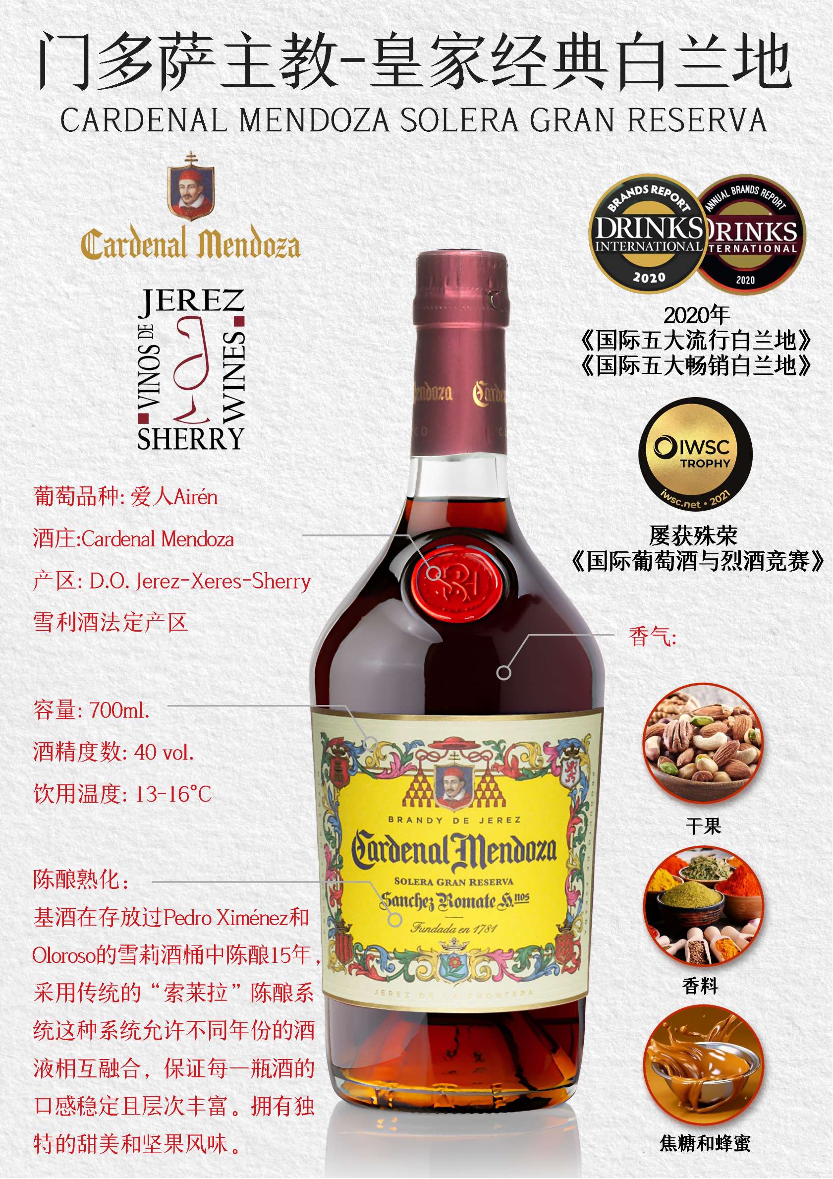 门多萨主教-皇家经典白兰地